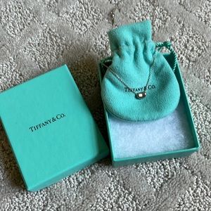 Tiffany & Co Small Elsa Peretti Bean Necklace